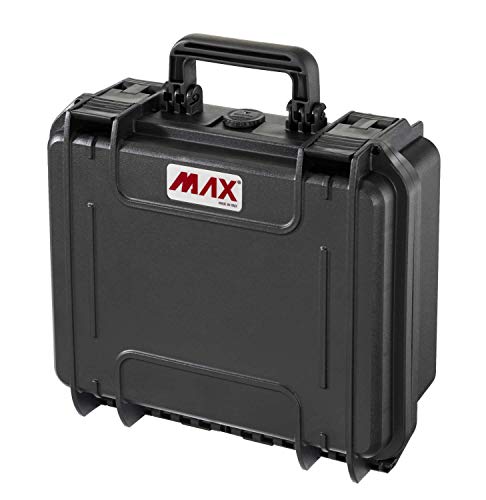 Max Watertight max300.079 Koffer, schwarz, wasserdicht