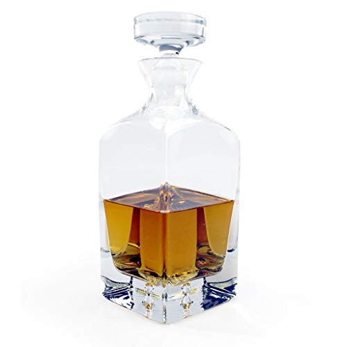 A.P. Donovan - Whisky-Karaffe - Whiskey-Karaffe Set/Dekanter - mit Verschluss - für besondere Genussmomente - 750ml - Minimal