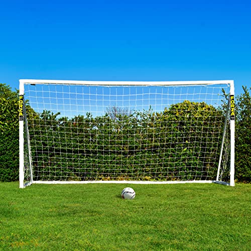 Net World Sports Forza Fußballtore - das Beste Tor bei jedem Wetter - 5 Größen (3,7m x 1,8m mit einem Klicksystem)