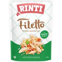 Rinti Filetto Huhnfilet mit Gemüse in Jelly, 1er Pack (1 x 100 g)