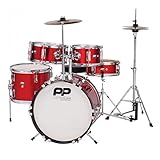 Performance Percussion PP200RD Kinder Schlagzeug Set 5-teilig rot