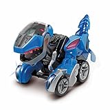 VTech Switch and Go Dinos RC T-Rex – Dino-Auto-Transformer mit Fernbedienung – 2in1 Spielzeug mit Dinostimme, Geräusch- und Lichteffekten – Mit einem Tastendruck -Für Kinder von 3-8 Jahren