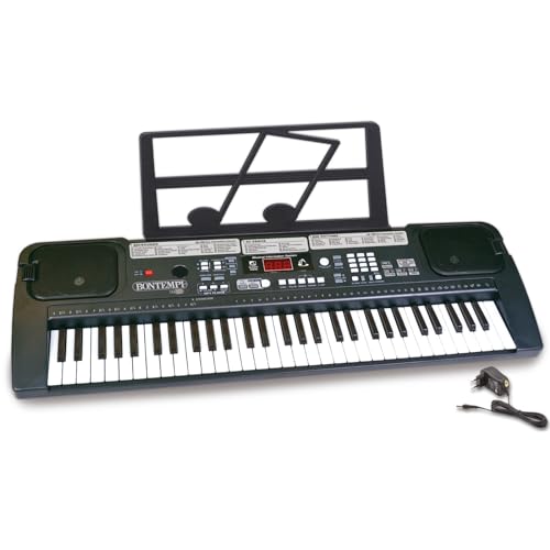 Bontempi 16 6110 6110-Digitales Keyboard 61 Midi-Tasten (C-C)