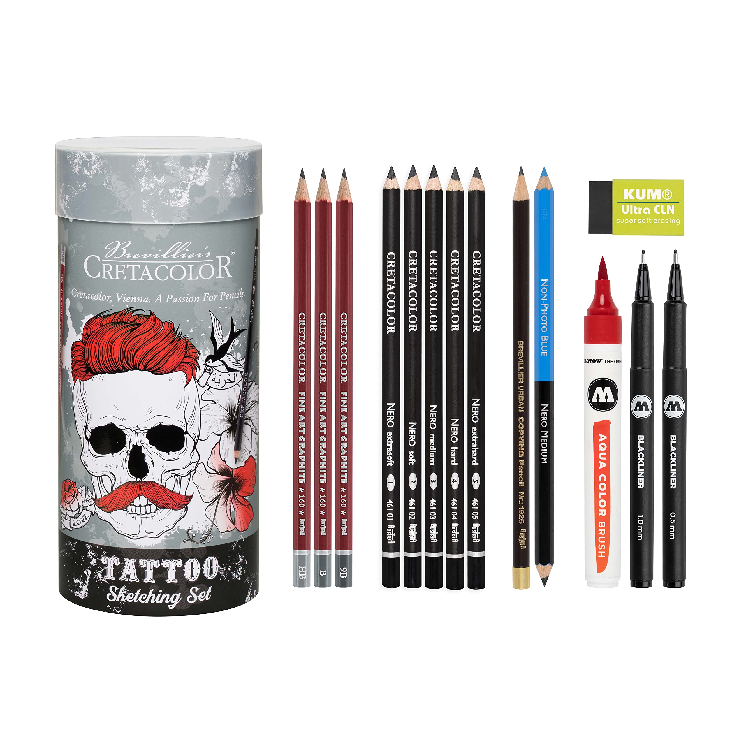 Cretacolor Tattoo Sketching Set | Zeichenset