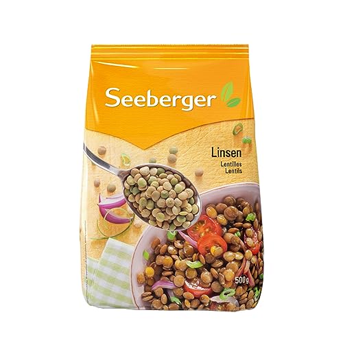Seeberger Linsen,9er Pack (9 x 500 g Packung)