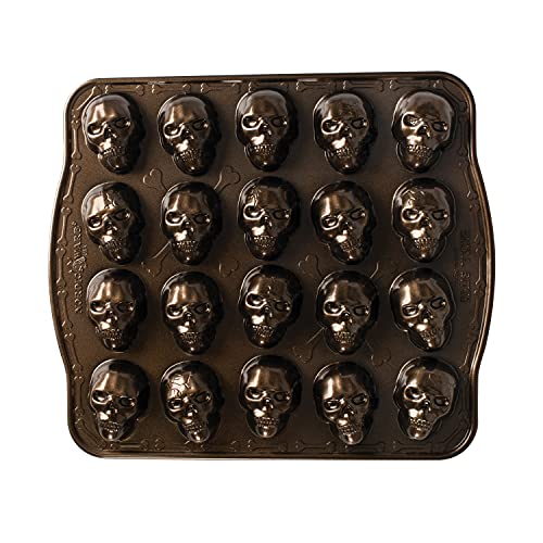 Nordic Ware Totenkopf-Bitelets, 94948, Bronze