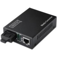 Digitus DN-82020-1 - Medienkonverter - 10Base-T, 100Base-FX, 100Base-TX - RJ-45 / SC multi-mode - extern - bis zu 2 km - 1310 nm (DN-82020-1)