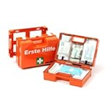 LEINA-WERKE 21063 Erste Hilfe-Koffer MULTI mit Druck: 2-farbig orange - mit Inhalt: DIN 13157, 1 Stk.