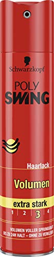 Schwarzkopf Poly Swing Volumen Haarlack, Extra Strong Halt 3, 5er Pack (5 x 250 ml)