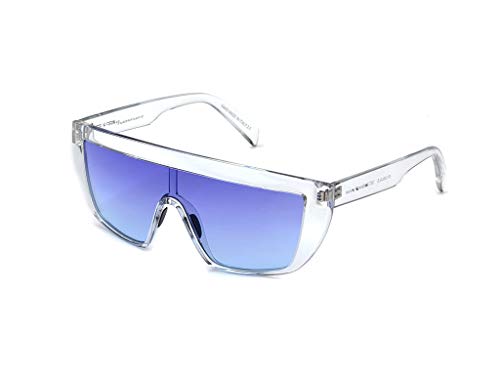 Italia Independent Sonnenbrille, I-I MOD. 0912 004.GLS-transparent blau-größe brille unisex