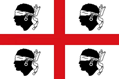 zambiasi Flagge 4 Mori Sardinien 150 x 90 cm