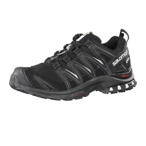 Salomon Damen Trail Running Schuhe, XA PRO 3D GTX W, Farbe: schwarz (black/black/mineral grey) Größe: EU 40 2/3