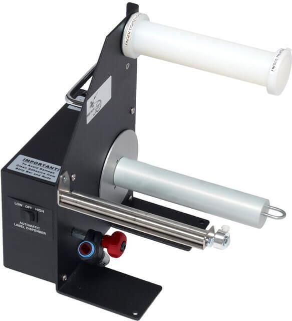 Labelmate LD-100-R LABEL DISPENSER Automatically advances the next label ready to pick. Fast label loading. Quick and convenient operation! Not for transparent labels. Size: W x D x H: 270 x 200 x 270 mm. Label witdth up to 165mm (LMD002)