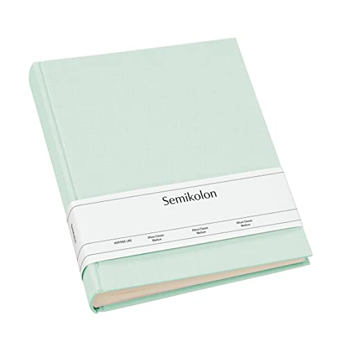 Semikolon Album Classic Medium moss (pastell grün)