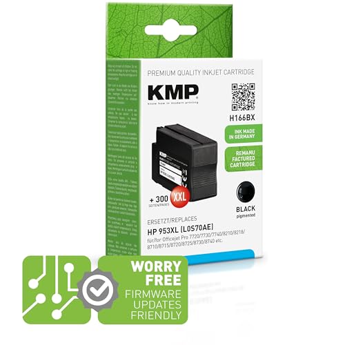 KMP Tinte ersetzt HP 953XL Kompatibel Schwarz H166BX 1747,4001