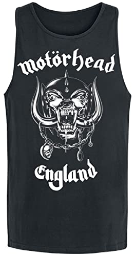 Motörhead England Männer Tank-Top schwarz L 100% Baumwolle Band-Merch, Bands