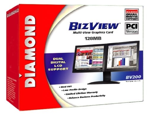 Diamond BizView BV200 PCI 128MB Multi View Grafikkarte