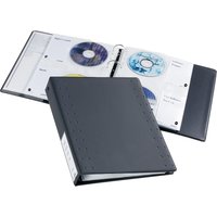 DURABLE CD-/DVD-INDEX Ringbuch 40, für 40 CD, s, anthrazit