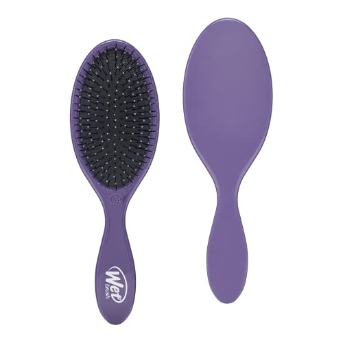 Wet Brush Original Detangler Haarbürste, Violett, entwirrende Haarbürste gleitet mit Leichtigkeit durch Verfilzungen für alle Haartypen (nasses, trockenes und geschädigtes Haar) – Frauen & Männer