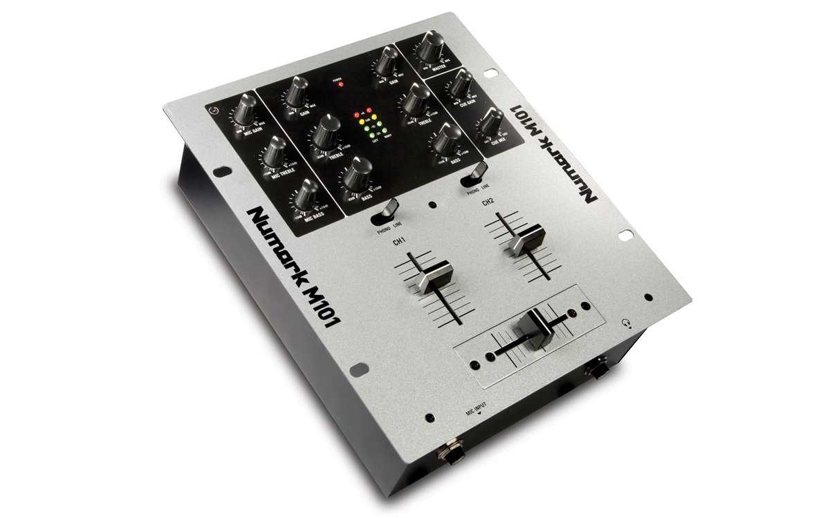 Numark M101 2-Kanal Audio-Mischpult – Audio-Mixer (2 Kanäle)