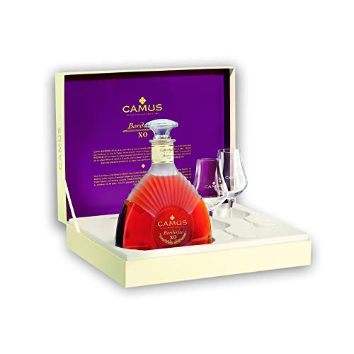 Cognac Camus Borderies Xo + 2 Bicchieri Cl 70