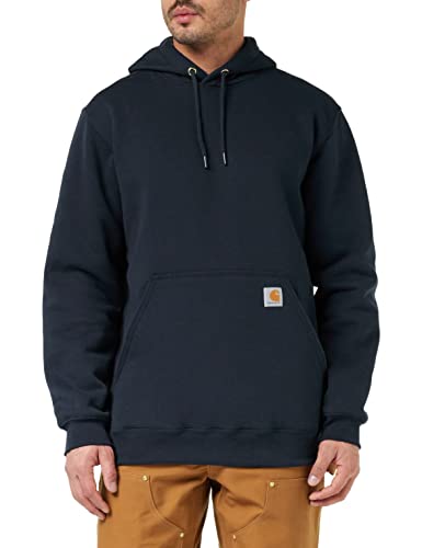 Carhartt K121 Hooded Sweatshirt Hoodie, Farbe:Marineblau, Größe:S