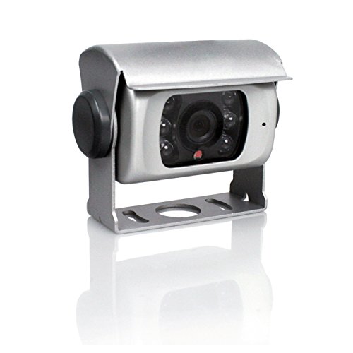 Caratec Safety CS100V Farbkamera für Fahrzeuge mit 6-poliger Kameravorbereitung, Rückfahrkamera mit IR-Beleuchtung, auch für schlechte Lichtverhältnisse geeignet