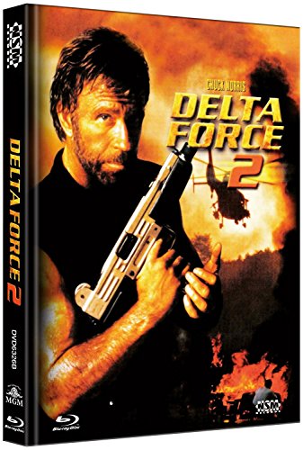 Delta Force 2 - uncut (Blu-Ray+DVD) auf 500 limitiertes Mediabook Cover B [Limited Collector's Edition] [Limited Edition]