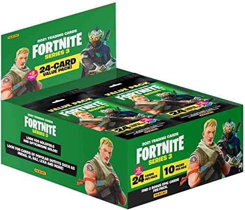 Panini Fortnite Series 3 Trading Cards - Fatpack-Box