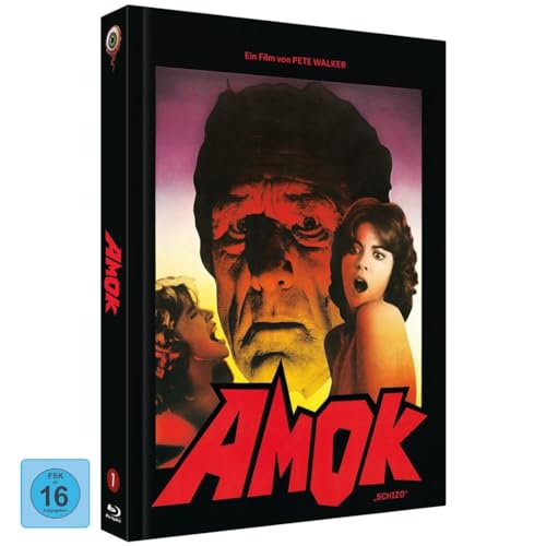 Amok (Schizo) - Pete Walker Collection Nr. 7 - Mediabook - Cover A (Blu-ray + DVD)