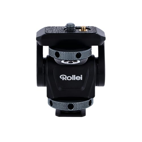 Rollei Mini Cold-Shoe ADAPTERKOPF - Flexibler Universaladapter für Kamera-Zubehör mit robuster Verarbeitung