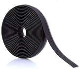 OUTAD 16 Feet Boundary Strips Magnetic Tape Markers Compatible for Neato Shark ION IQ Robot Vacuum 750 871 761R85,Eufy RoboVac 30 Robotic xiaomi Roborock S5 Black