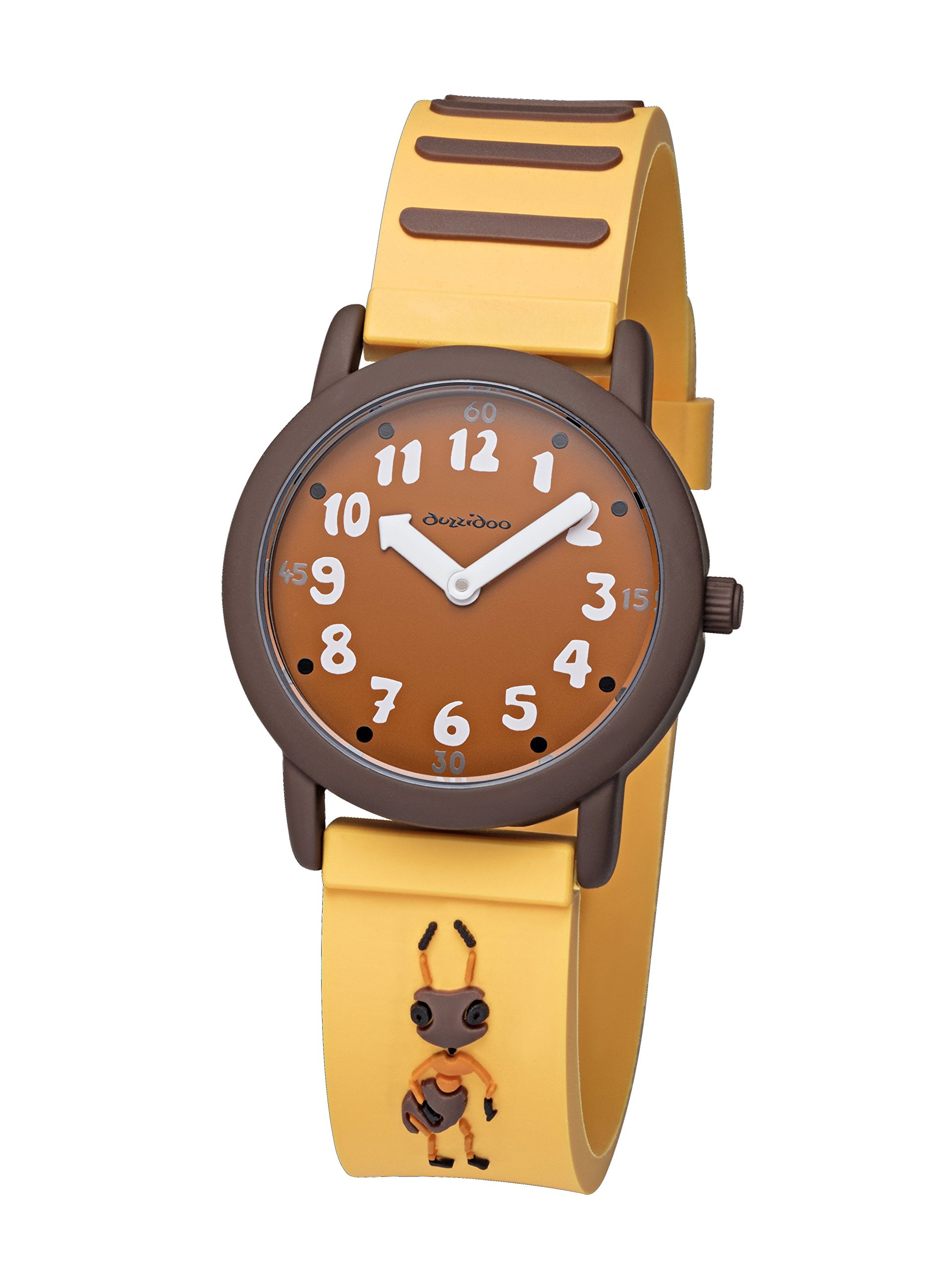Duzzidoo Unisex Kinder Analog Quarz Uhr mit Plastik Armband AME001