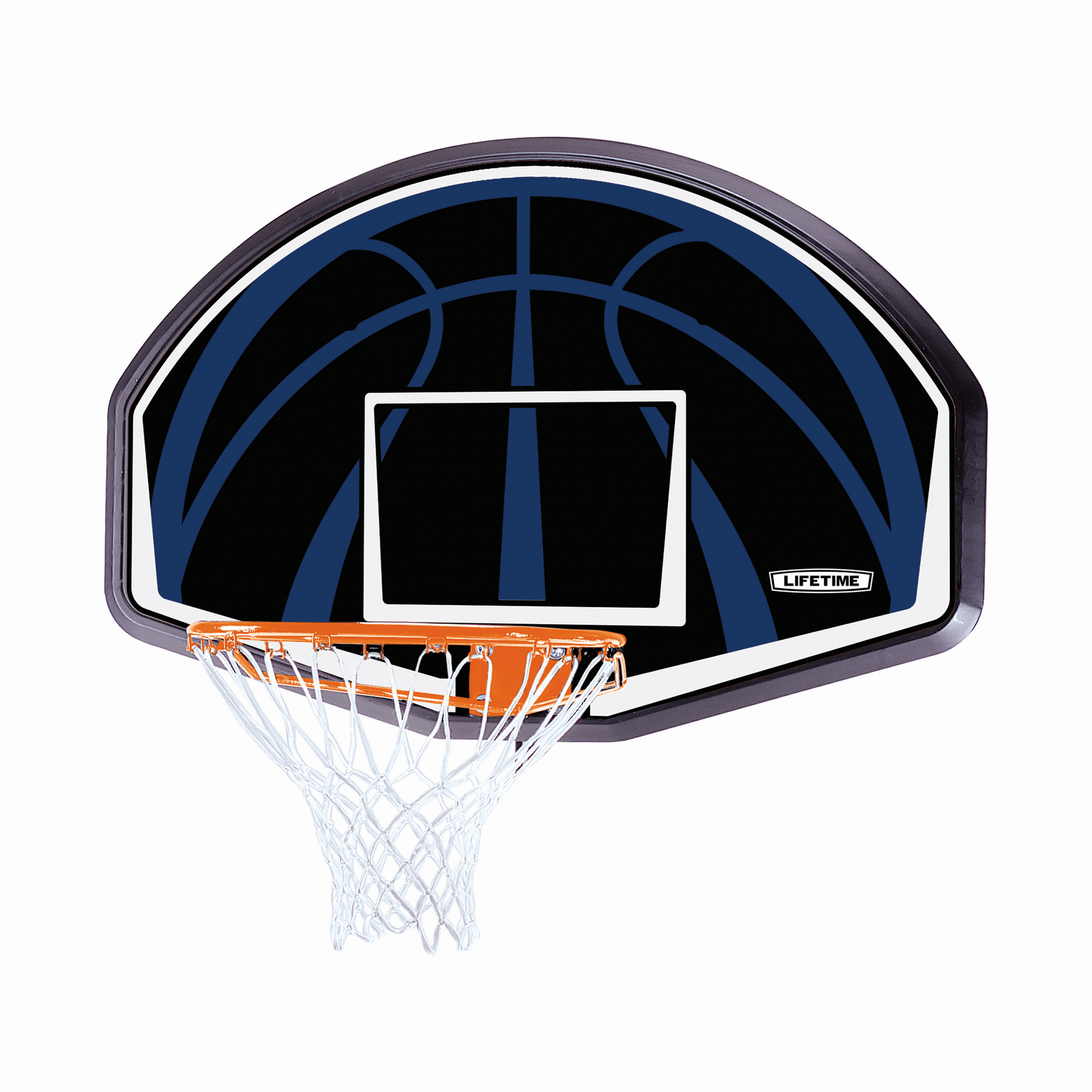 Lifetime Basketballkorb 'Colorado' schwarz/blau 112 x 72 x 3 cm