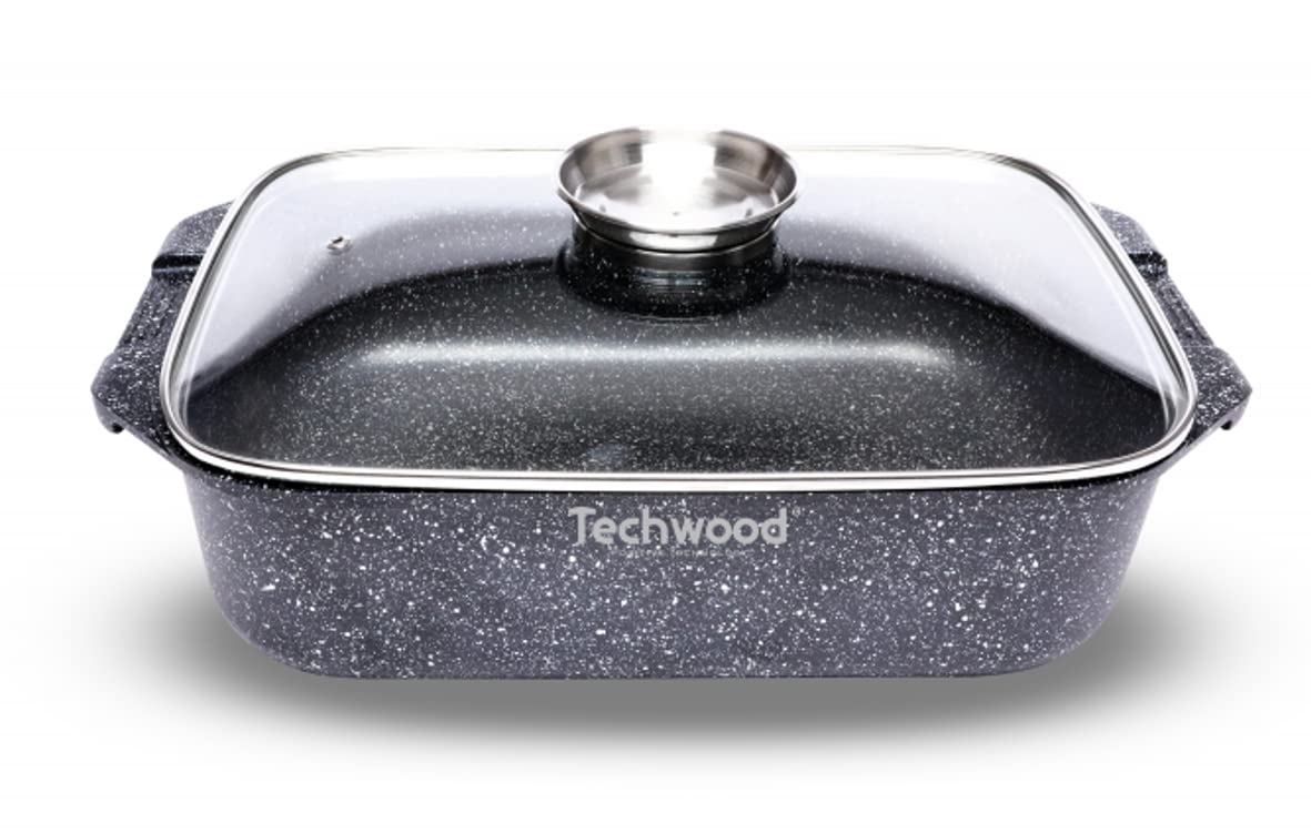 Techwood Rotisserie aus Stein, 34 cm Durchmesser