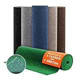 Rasenteppich Farbwunder Pro | Balkonteppich | Kunstrasenteppich für Terrasse, Balkon und Freizeit | Erhältlich in 7 Farben (200 x 300 cm, Grün)