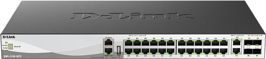 D-Link D-Link DMS-3130-30TS/E-30 Port Switch PoE Multi-Gigabit