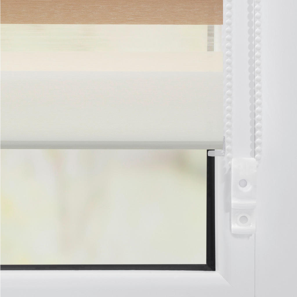 Doppelrollo Duo creme B/L: ca. 70x150 cm 3