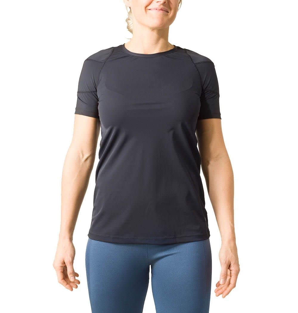 Swedish Posture® Reminder T-Shirt bessere Körperhaltung | weniger Rücken- & Schulterschmerzen | hochwertig & bequem | zur Physiotherapie, gegen Arthrose & Impingement (S)