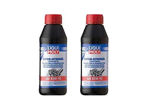 ILODA 2X Original Liqui Moly 500ml Hypoid-Getriebeöl (GL5) SAE 85W-90 Gear Oil 1404