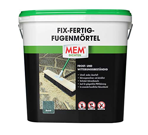 Mem Fix-Fertig-Fugenmörtel -- basalt - 12,5 kg