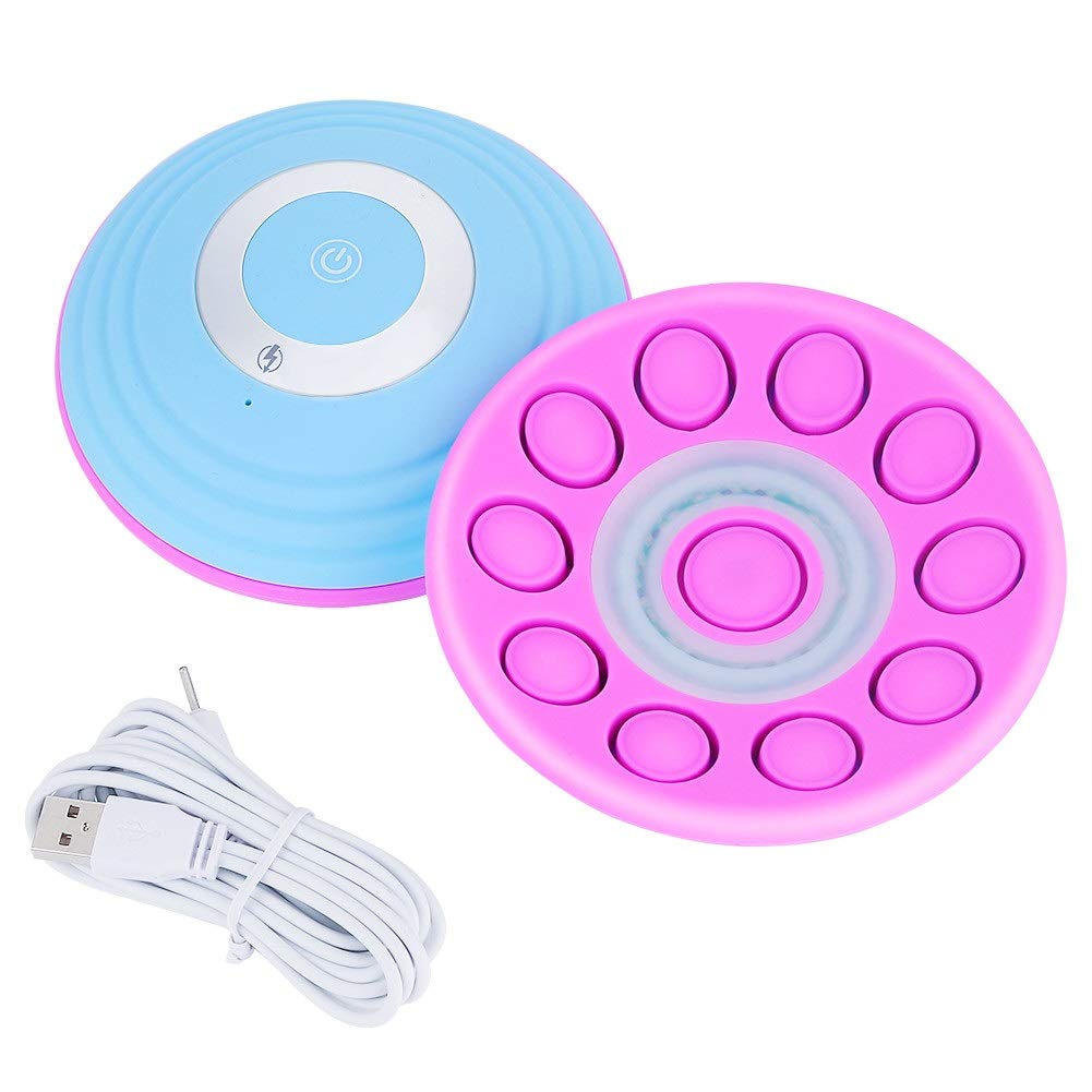 Solomi Brustmassagegerät - USB Wireless Brustvergrößerungsmassagegerät (2 Farben) (Farbe : Blau)