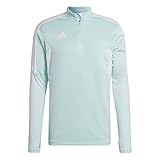 Adidas Herren CONDIVO22 Zip-Workout-Jersey, Klare Minze, L