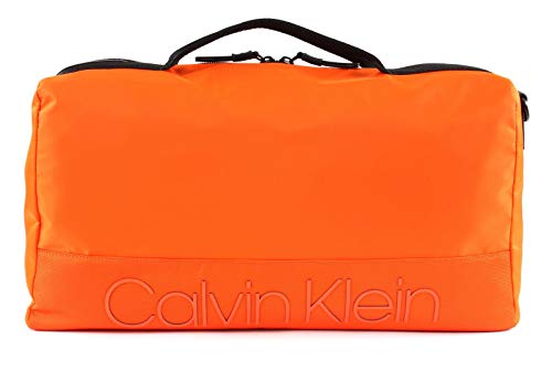 Calvin Klein Shadow Gym Duffle Orange Peel