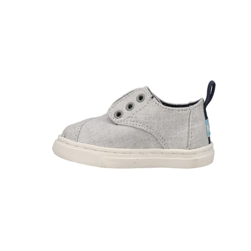 TOMS Jungen Unisex Kinder Cordones Cupsole Sneaker, Grey, 18.5 EU