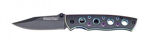 Smith and Wesson Messer Extreme Ops Rainbow, schwarz, 42866