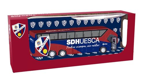 Eleven Force Figur Bus SD Huesca - Sammlerstücke zur Ausstellung - Geschenkidee - Spielzeug für Kinder und Erwachsene - Fußballfans Bandai EF15846