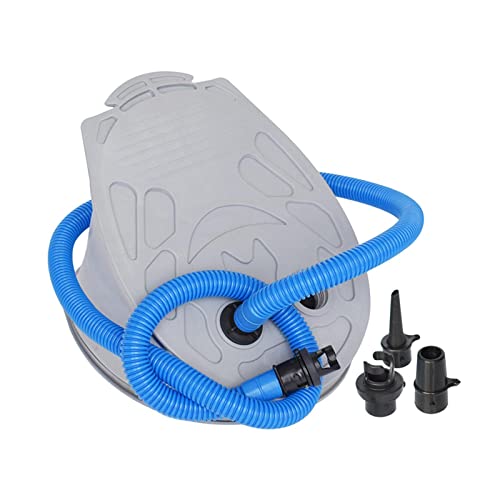 Amagogo Blasebalg Fußluftpumpe Inflator für Kajak Schlauchboot Pool Spielzeug