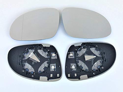 Pro!Carpentis Spiegel Spiegelglas rechts + links SET kompatibel mit Sharan 7M8 7M9 7M6 ab Facelift 2004 bis 2010 beheizbar