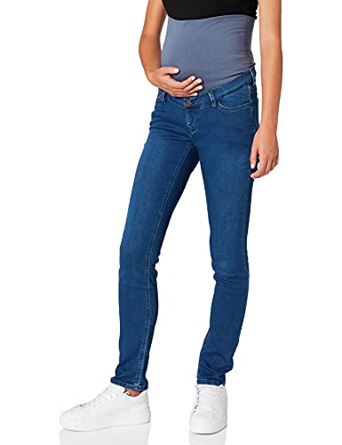 ESPRIT Maternity Damen Pants Denim OTB Slim Jeans, Darkwash-910, 34/32